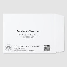 Custom Address Envelope Mailers for Business Shipp