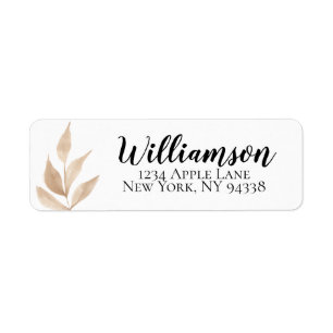 Custom Address Labels Wedding