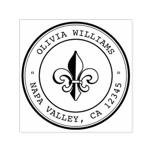 Custom Address Stamp, Wedding Stamp,  Self-ink Self-inking Stamp