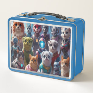 Custom Adoptables Metal Lunch Box