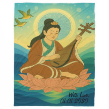 Custom Aesthetic Modern Japan Lucky Goddess 