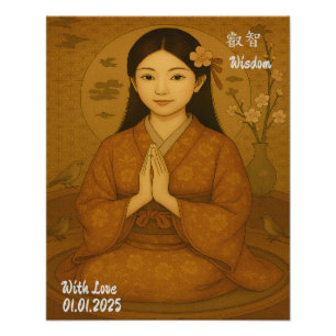 Custom Aesthetic Zen Meditation Mindful Art  Photo Print