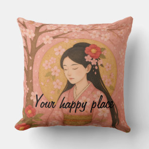 Custom Aesthetic Zen Meditation Mindful Minimalist Cushion