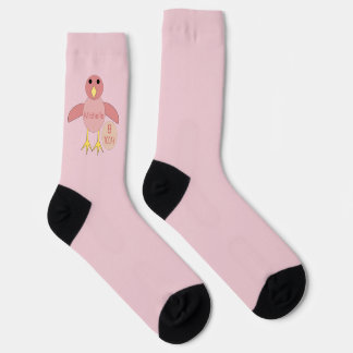 Custom Age Birthday Girl Chick Socks