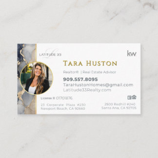 Custom agent Biz cards HUSTON
