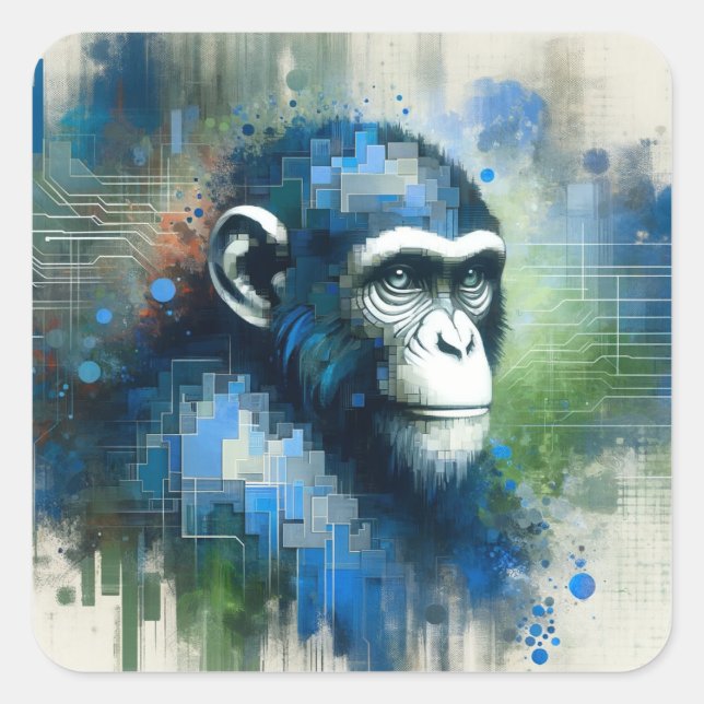 Custom AI Basic Sticker (Front)