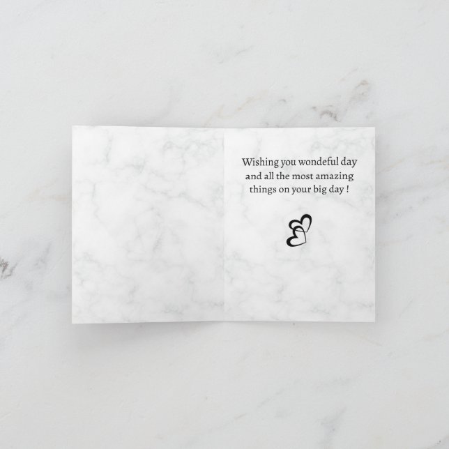 Custom AI Photo Greeting Card | Personalised Messa (Inside)