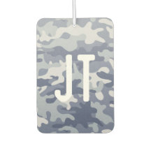 Custom Air Freshener - Camouflage Initials