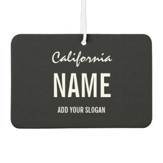 Custom Air Freshener - License Plate State