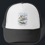 Custom Alaska Cruise Family Friends Group Matching Trucker Hat<br><div class="desc">Set sail with the "Custom Alaska Cruise Family Friends Group Matching" T-shirt,  personalised with your family name or group creating a lasting memory of your Alaskan escape. Perfect for commemorating cherished memories amidst Alaska's breathtaking landscapes.</div>