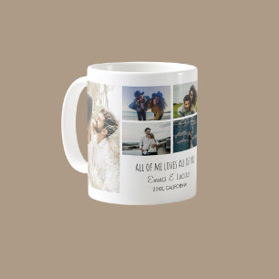 Custom All of Me Loves All of You Photo Mug