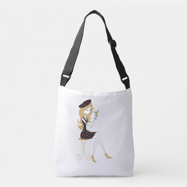 Custom All-Over-Print Cross Body Bag (Front)