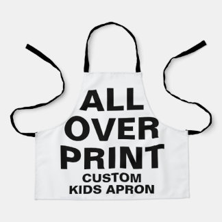 Custom All Over Print Kids Small Apron