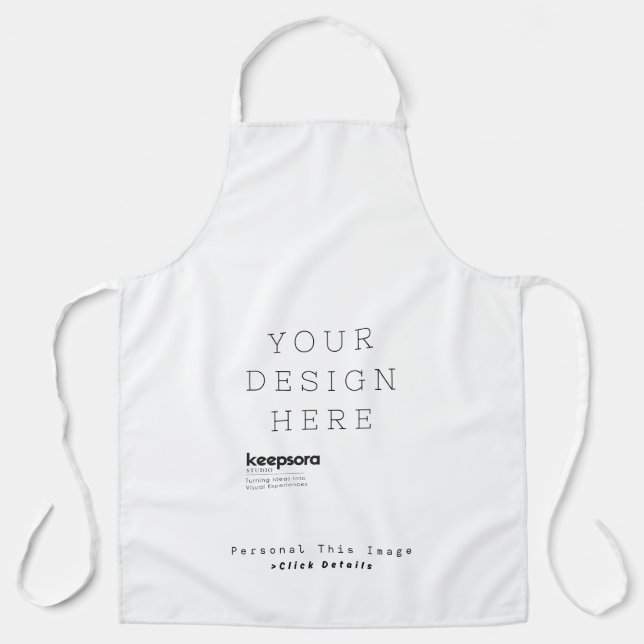 Custom All-Over Print Lerge Apron (Front)