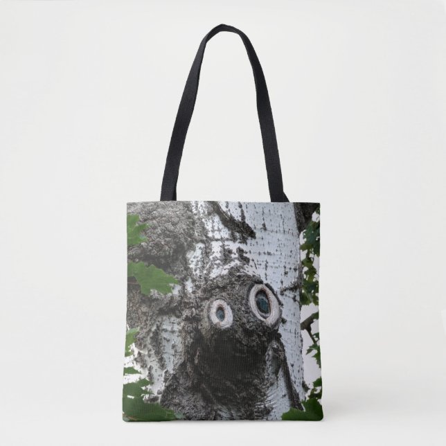 Custom All-Over-Print Tote Bag (Front)