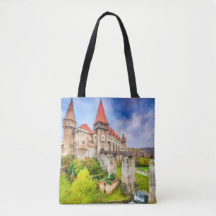 Custom All-Over-Print Tote Bag Corvin castle