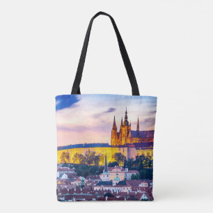 Custom All-Over-Print Tote Bag Prague