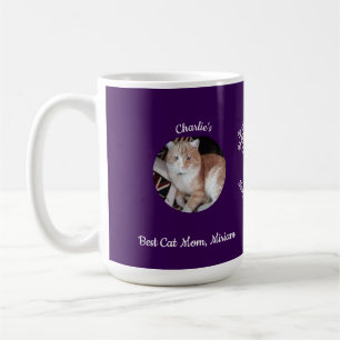 Custom All You Need , Best Cat Mom, Cat Photo  Coffee Mug
