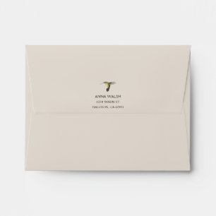 Custom Allen's Hummingbird Stationery Paper Envelo Envelope