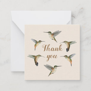 Custom Allen's Hummingbirds Card
