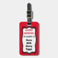 Custom Allergy Alert