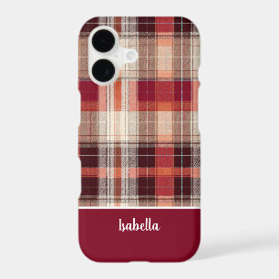 Custom and Cozy Winter Gingham Plaid Pattern