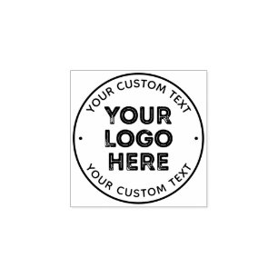 Custom and Create your Own Business Logo Rubber Stamp