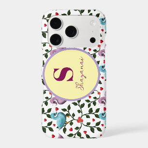 Custom and personalised birds pattern
