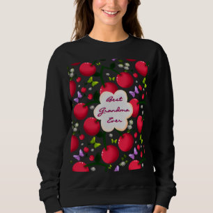 Custom and personalised cherry butterfly gift sweatshirt