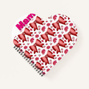 Custom and personalised Cute Coquette Gift Notebook