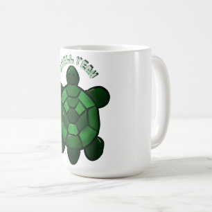 Custom and personalised Cute Turtle  Coffee Mug