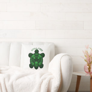 Custom and personalised Cute Turtle Cushion