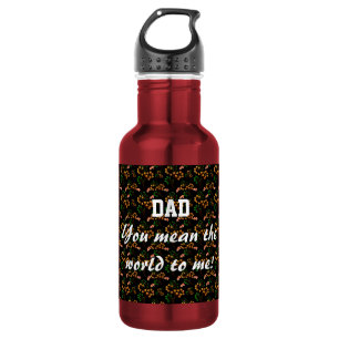 Custom and personalised Father's Day Gift for Dad 532 Ml Water Bottle