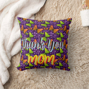 Custom and personalised gift butterfly Pattern   Cushion