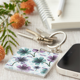 Custom and personalised gift key ring