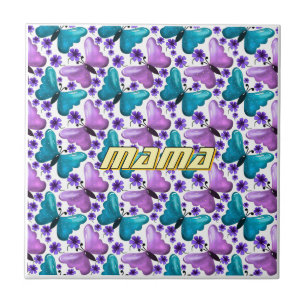 Custom and personalised mother's day gift tile