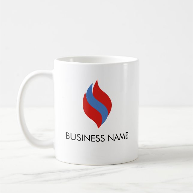 Custom and personlized Business or brand Mug (Left)