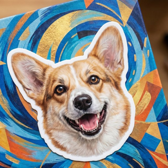 Custom Animal Head Stickers, Pet Funny Sticker (Creator Uploaded)