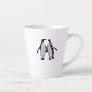 Custom Animal Two-Sided Image Latte Mug Template