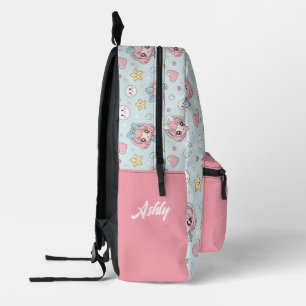 Custom Anime Kawaii with Hearts and Star Printed Backpack