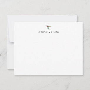 Custom Anna's Hummingbird Card