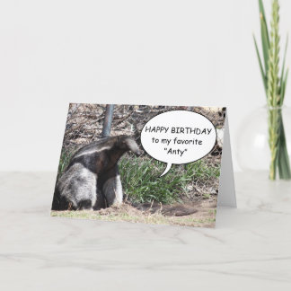 Custom Anteater Greeting Card