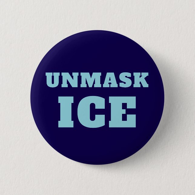 Custom Anti ICE Protest Signs 6 Cm Round Badge (Front)