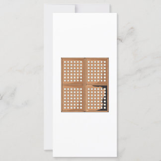 Custom Antique Capiz Shell Window Panels Invites