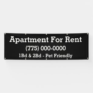 Custom Apartment For Rent Banner