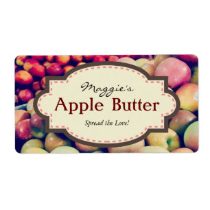 Custom Apple Labels for Baking