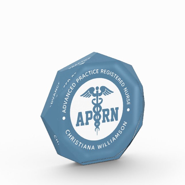 Custom APRN Advanced Practice Registered Nurse Photo Block (Left)
