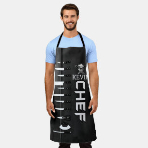 Custom Apron CHEF With Personalised Name