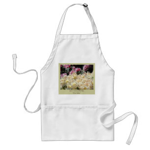 Custom aprons Bright Pastel Yellow Rhododendrons