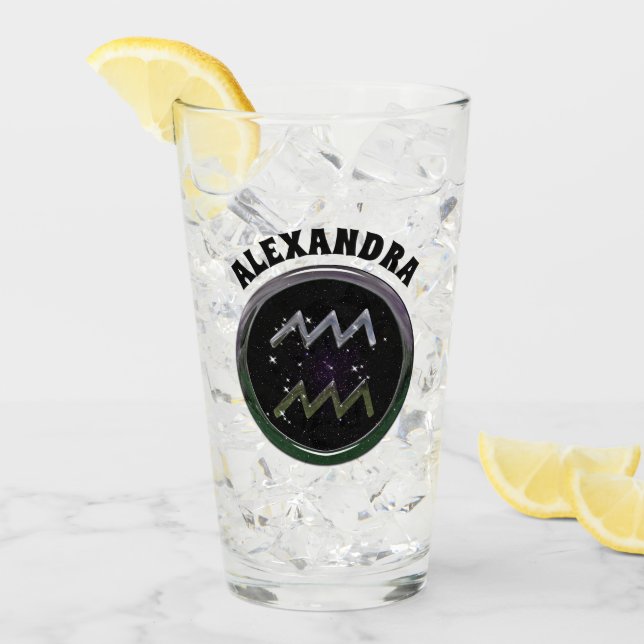 Custom Aquarius Glass (Front Ice)